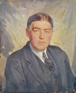 Sir Ernest Shackletonin (1874-1922) muotokuva 1921